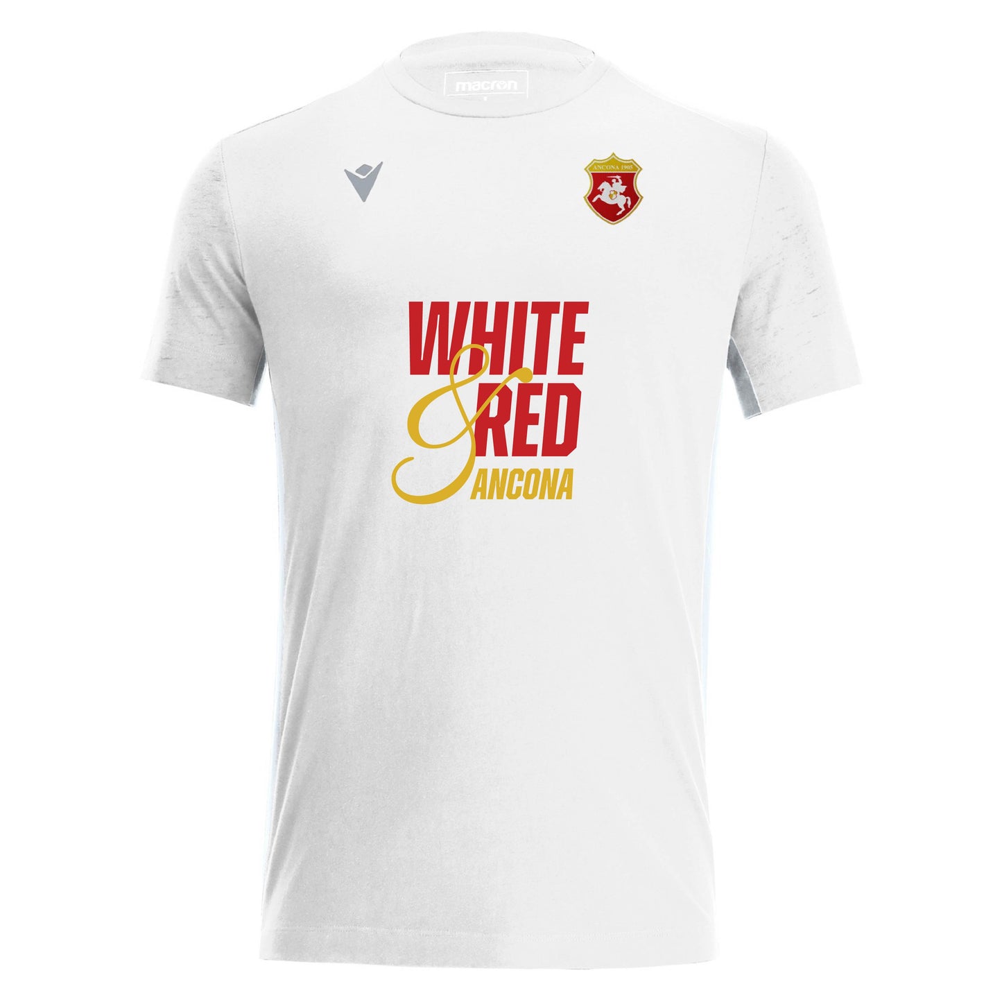 T-Shirt Bianca "White & Red"